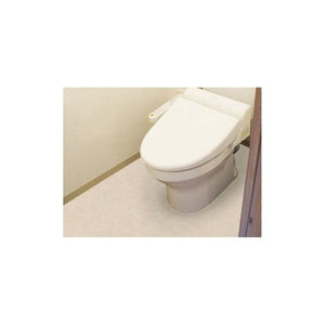 トイレマット 拭ける 防水 拭き掃除 床 クッションフロア 保護 張替え タイルカーペット 90×200 無地 足元マット