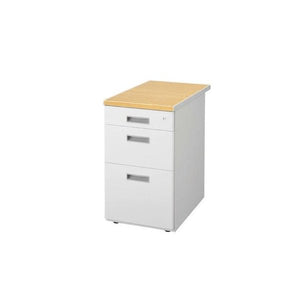 デスク キャビネット スチール オフィス 書類 ファイル 棚 収納 レターケース 鍵 ワゴン サイドチェスト a4 3段