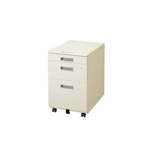 デスク キャビネット スチール オフィス 書類 ファイル 棚 収納 レターケース 鍵 ワゴン キャスター a4 3段