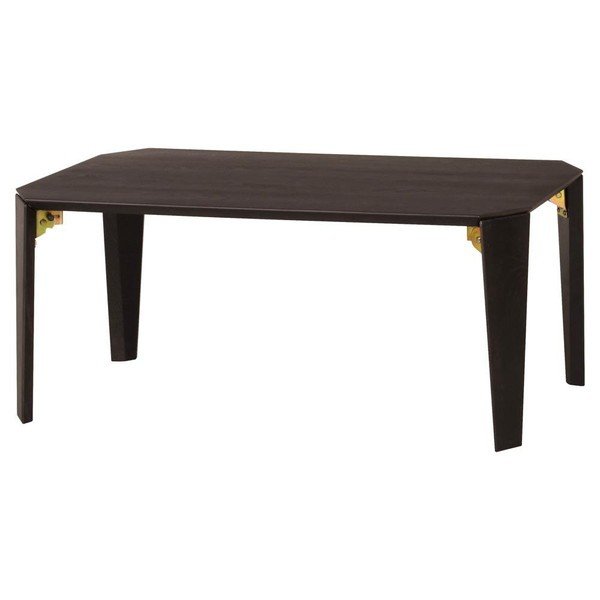 abt-8280 折りたたみ ローテーブル センターテーブル おしゃれ 北欧 木製 リビングテーブル コーヒーテーブル 応接テーブル デスク 机 ローテーブル(折りたたみ) 黒