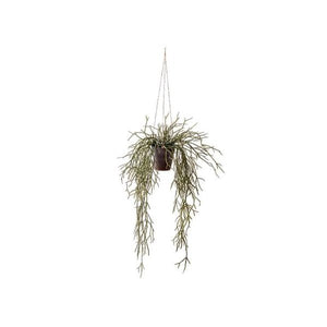 観葉植物 造花 インテリア フェイクグリーン 人工 プレゼント ハンギングバスケット ハンギングプランター かご 壁掛け 北欧 吊り鉢 小さい 室内 玄関 ツタ つる