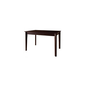 ダイニングテーブル ダイニング テーブル 食卓 北欧 (幅120-150) ブラウン 茶色 木製 かわいい リビングテーブル