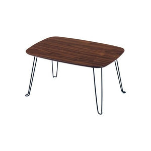 センターテーブル ローテーブル おしゃれ 北欧 木製テーブル 安い 一人暮らし 折りたたみ ダークブラウン 茶色 リビングテーブル