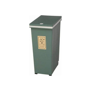 ゴミ箱 ごみ箱 ごみばこ ダストボックス キッチン リビング アメリカン グリーン 緑 45L スリム ふた付き 蓋 キャスター