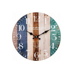 時計 壁 掛け 掛時計 北欧 おしゃれ ウッド 木 アメリカン モダン ハワイ デザイン 西海岸 ヴィンテージ ナチュラル