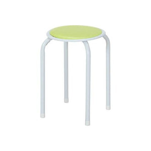 丸椅子 パイプ椅子 パイプチェア スタッキングチェア グリーン 緑 椅子 いす スツール ミーティング 会議