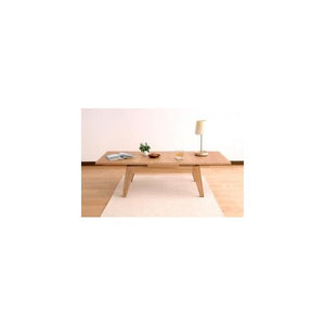 センターテーブル ローテーブル おしゃれ 北欧 木製テーブル 一人暮らし Sサイズ(幅80-130) ナチュラルA リビングテーブル 座卓