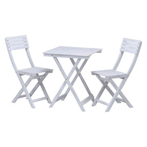 ガーデンテーブル + ガーデンチェア 椅子 セット 屋外 カフェ テラス ガーデン 庭 ベランダ バルコニー アジアン ホワイト
