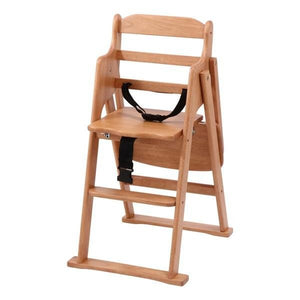 ベビーチェア キッズチェア ダイニング ハイ ハイチェア ハイタイプ 食事 木製 木 子供用 椅子 イス ナチュラル 幅43 奥行63 高さ83 座面高50