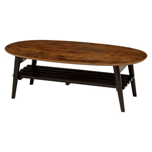ローテーブル センターテーブル ちゃぶ台 木製 折りたたみ おしゃれ 北欧 リビングテーブル コーヒーテーブル 応接テーブル ローデスク 机 4人 大きい 楕円 オー