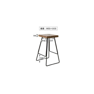 カウンターチェア 北欧 おしゃれ 安い バーチェア ハイチェア 高い 椅子 アメリカン アンティーク デザイナーズ レトロ 約 幅42.5 奥行40.5 高さ65