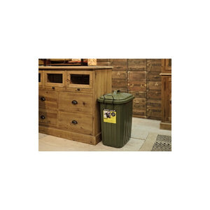 ゴミ箱 おしゃれ ごみ箱 ダストボックス スリム 縦型 オフィス トイレ キッチン リビング カフェ グリーン 緑 約 幅35 奥行55.4 高さ62.2