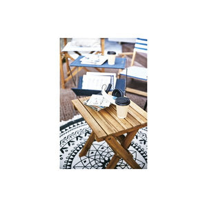 ガーデンテーブル ダイニングテーブル おしゃれ 格安 屋外 カフェ テラス ガーデン 庭 ベランダ バルコニー キャンプ アウトドア 約 幅42 奥行34.5 高さ45