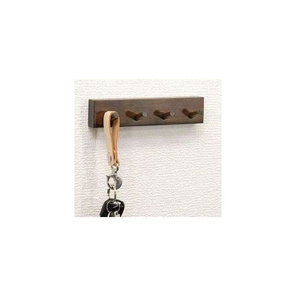 abt-1596 フック 帽子掛け キーホルダー アクセサリー ネックレス 掛け 4連小型フック 5個 DIY 壁掛け 収納 石膏ボード 帽子 )