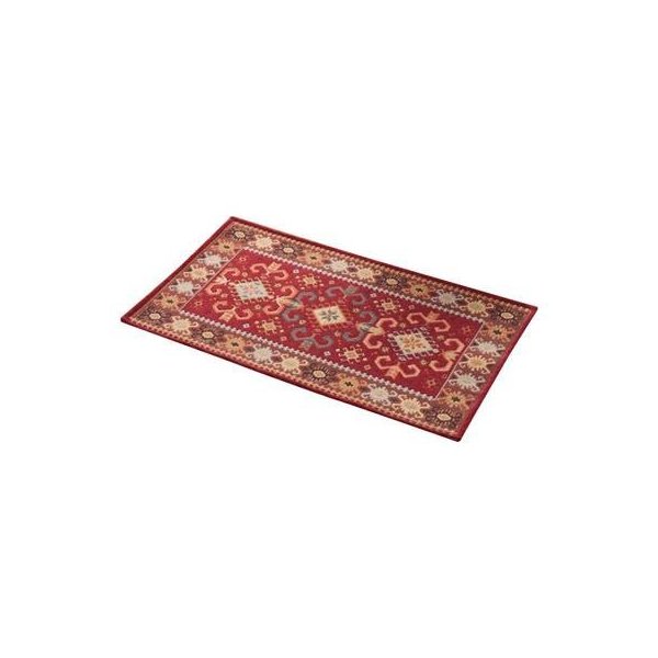 abt-4110 玄関マット 玄関 マット おしゃれ 室内 北欧 薄型 モダン 安い キリム 玄関ラグ 小さい 48×80 洗える レッド ペルシャ風