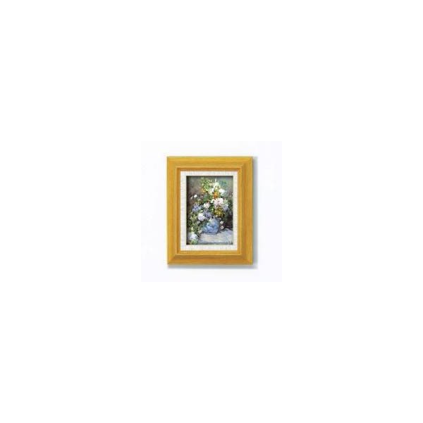 abt-4760 壁掛け 絵画 ルノワール 花瓶の花 立体加工 日本製 洋画 27×34×48 ( アート 絵 インテリア ポスター )