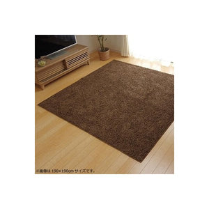 ラグ ラグマット カーペット おしゃれ 北欧 安い 絨毯 シャギーラグ 厚手 極厚 床暖房 190×240 3畳 ベージュ