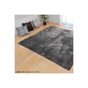 ラグ ラグマット カーペット おしゃれ 北欧 安い 絨毯 シャギーラグ 厚手 極厚 洗えるラグ 滑り止め 床暖房 200×250 3畳 グレー