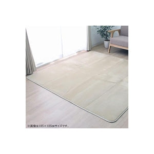 ラグ ラグマット カーペット おしゃれ 北欧 安い 絨毯 厚手 極厚 フランネルラグ 床暖房 185×240 3畳 アイボリー