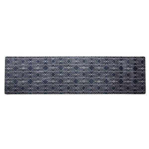 キッチンマット キッチン マット おしゃれ クッション 220 ロング 大判 幅広 ラグ ビニール PVC 洗える 洗濯 60×220 ブルー