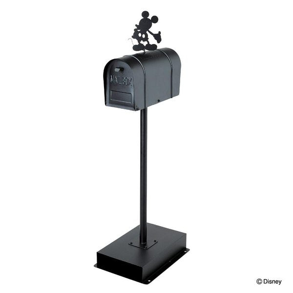 ポスト 郵便受け 置き掛け兼用ポスト ディズニー シルエットポスト プーさん 南京錠 鍵付き デザインポスト ポスト 郵便受け 置き掛け兼用ポスト ディズニー