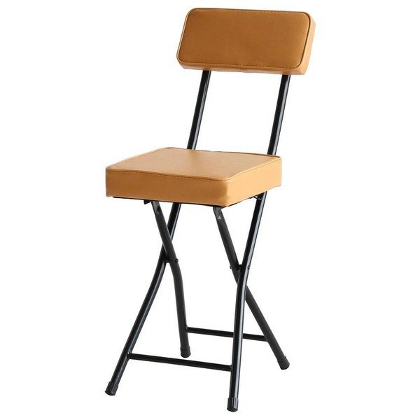 abt-7685 パイプ椅子 折りたたみ 会議椅子 チェア イス いす スツール オフィスチェア 事務椅子 椅子 パソコンチェア デスクチェア pc フォールディング ブラウン