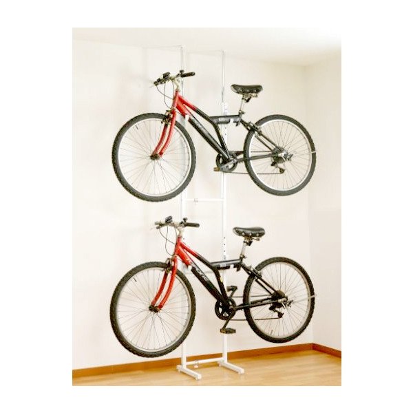 abt-775 自転車 室内 置き 自転車スタンド 車庫 収納 スタンド 置き場 サイクル 家庭用 自宅 おしゃれ サイクルポート 固定 簡易 ラック 安い ディスプレイ フック 2台