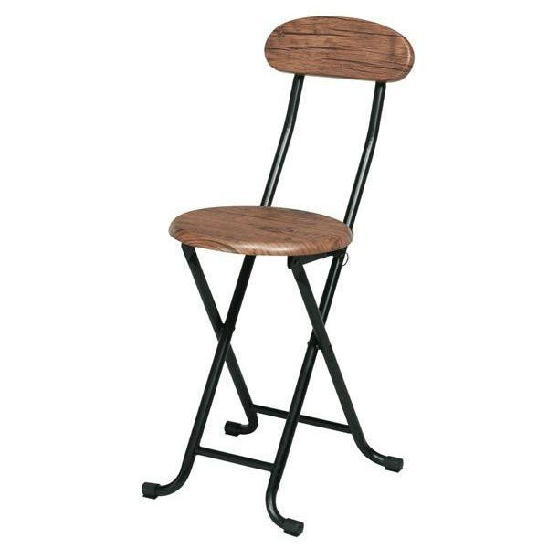 abt-7779 パイプ椅子 折りたたみ 会議椅子 チェア イス いす スツール オフィスチェア 事務椅子 椅子 パソコンチェア デスクチェア pc 西海岸 ヴィンテージ ブラウン