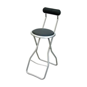 カウンターチェア 北欧 おしゃれ 安い バーチェア ハイチェア 椅子 アメリカン アンティーク デザイナーズ レトロ ハイ ブラック/シルバー