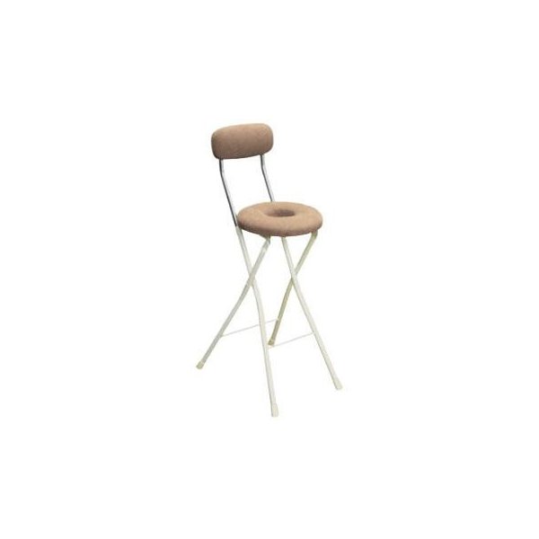 abt-7952 カウンターチェア 北欧 おしゃれ 安い バーチェア ハイチェア 椅子 アメリカン アンティーク デザイナーズ レトロ ドーナツハイ アイボリー/アイボリー