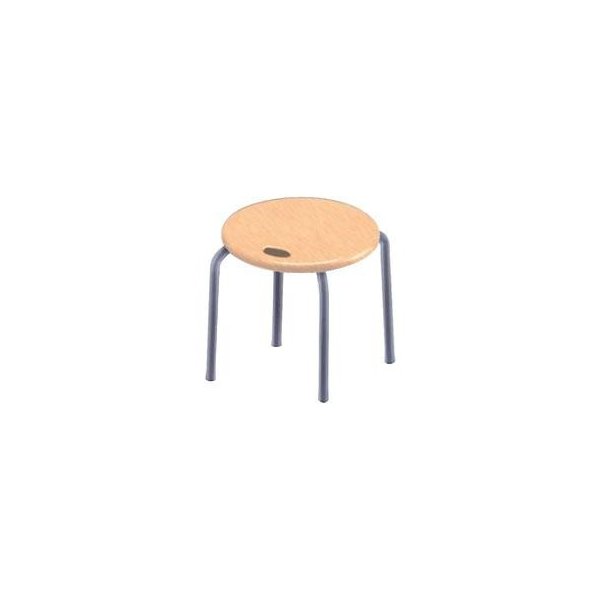abt-8071 低い 椅子 ローチェア 作業椅子 ガーデニング オフィスチェア キッチン スツール ロー ナチュラル/シルバー