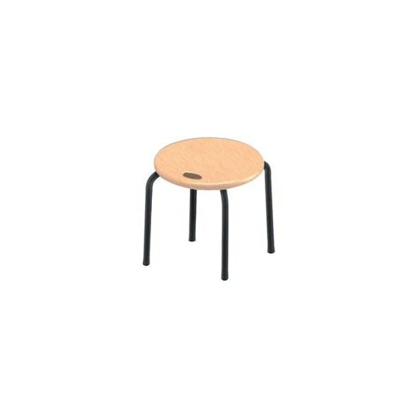 abt-8072 低い 椅子 ローチェア 作業椅子 ガーデニング オフィスチェア キッチン スツール ロー ナチュラル/ブラック