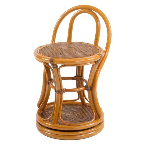 abt-8197 椅子 ダイニングチェア スツール おしゃれ 玄関 北欧 レトロ 軽量 安い モダン カフェ PC ラタン 籐 回転