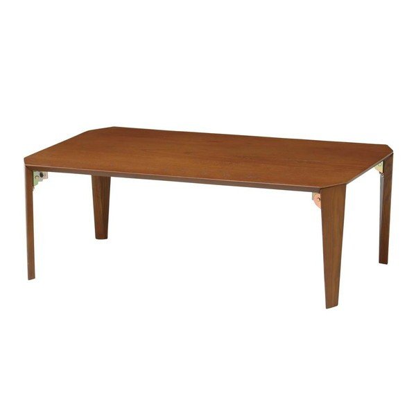 abt-8284 折りたたみ ローテーブル センターテーブル おしゃれ 北欧 木製 リビングテーブル コーヒー 応接テーブル デスク 机 ローテーブル(折りたたみ) ブラウン 90