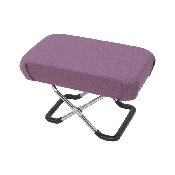 abt-8417 正座椅子 折りたたみ 女性 携帯用 座椅子 子供 姿勢矯正 低い 椅子 腰痛 骨盤矯正 ローチェア 一人暮らし コンパクト こたつ おしゃれ 1人掛け 小 無地(紫)