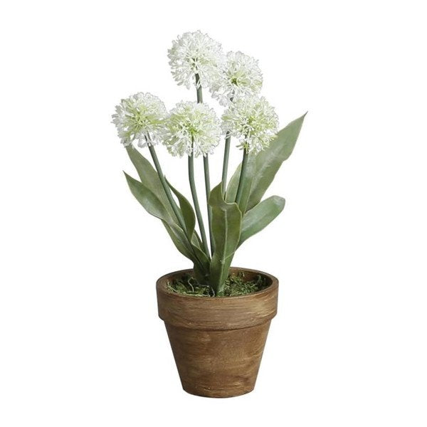 abt-8503 観葉植物 造花 インテリア フェイクグリーン おしゃれ 人工 プレゼント お祝い ギフト 日陰 高級 アンティーク 北欧 小さい 卓上 ミニ 小型 室内 玄関 白い花