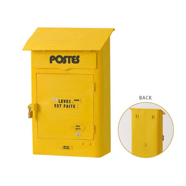 abt-8536 ポスト 郵便ポスト 郵便受け おしゃれ 屋外 玄関 壁掛け 壁