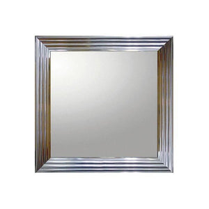 姿見 ミラー 鏡 メイク 化粧 壁掛け ウォールミラー 正方形 額縁 アンティーク 北欧 かわいい 玄関 取り付け