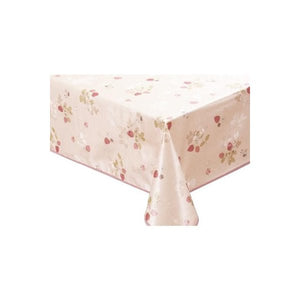 テーブルクロス 北欧 滑り止め 花柄 エレガント 130cm×170cm ピンク テーブルマット デスクマット テーブル カバー