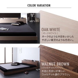 ベッド シングル ローベッド 低い 棚 宮付き スマホ メガネ リモコン コンセント 充電 フレーム 北欧 おしゃれ モダン ヴィンテージ SポケットCマットレス付