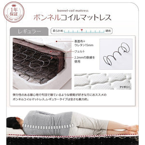 シングル ローベッド 低い ショート丈 フレーム ヘッドレス おしゃれ ヴィンテージ 脚付き 短い ワンルーム 省スペース SボンネルCマットレス付 フル 枠幅100