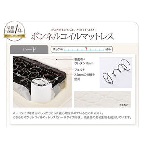 ベッド シングル ローベッド 低い 棚 ラック 宮付き 携帯 スマホ メガネ リモコン コンセント 充電 北欧 おしゃれ モダン ヴィンテージ PボンネルCマットレス付