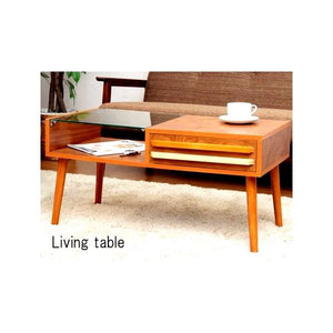 センターテーブル ローテーブル おしゃれ 北欧 木製テーブル 一人暮らし 棚付き ディスプレイ リビングテーブル ブラウン ガラス