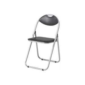 パイプ椅子 パイプいす パイプチェア おしゃれ 軽量 安い 折りたたみ椅子 コンパクト 会議椅子 黒 背もたれ 格安