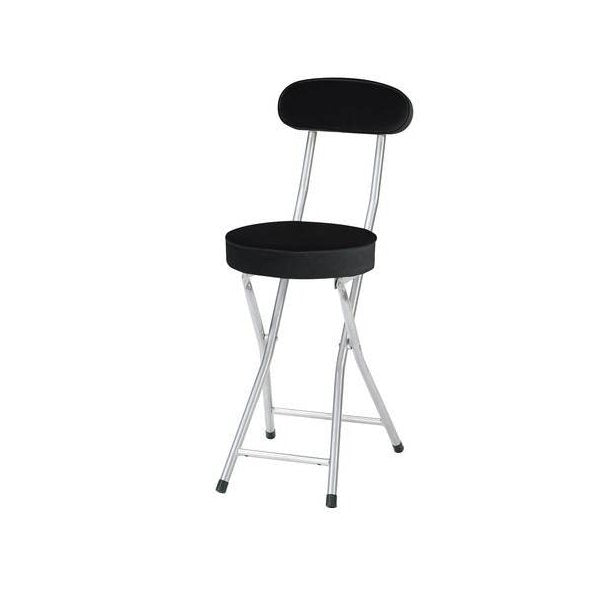 kag-14492 パイプ椅子 パイプいす パイプチェア おしゃれ 軽量 安い 折りたたみ椅子 黒 オフィス
