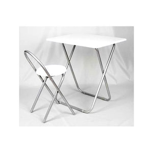 折りたたみ テーブル 椅子 セット ホワイト 白 食卓 ダイニング チェア 作業台 リビング