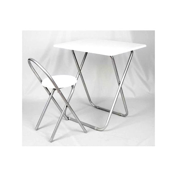 kag-14615 折りたたみ テーブル 椅子 セット ホワイト 白 食卓 ダイニング チェア 作業台 リビング