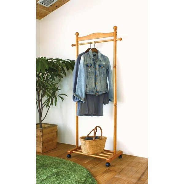 kag-14668 ハンガーラック スリム 頑丈 パイプハンガー 洋服 掛け 部屋