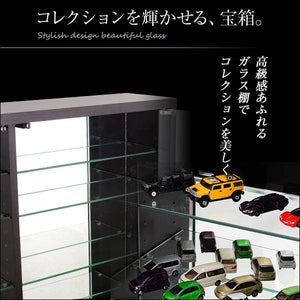 コレクションラック専用ミラー2枚セット ハイタイプ 用/深型 浅型共通 