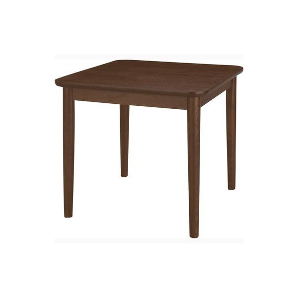 kag-1558 ダイニングテーブル ダイニング テーブル おしゃれ 食卓 単品 正方形 2人 コンパクト 小さめ 一人暮らし 75×75 ウォールナット